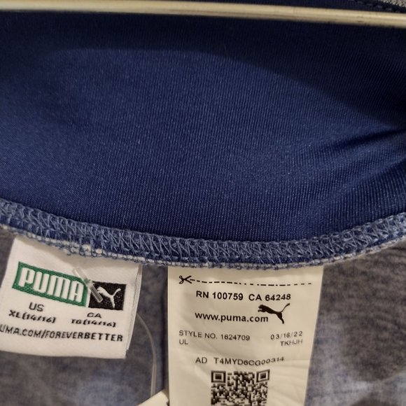 Girls 14-16 fleece-lined leggings - Puma XL - Ships fast! - Picture 3 of 4